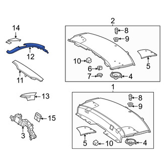 Mercedes-Benz OE - Rear Left Rear Body Panel Trim Panel