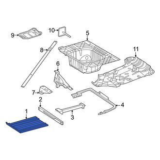 Mercedes-Benz OE - Rear Rear Body Panel