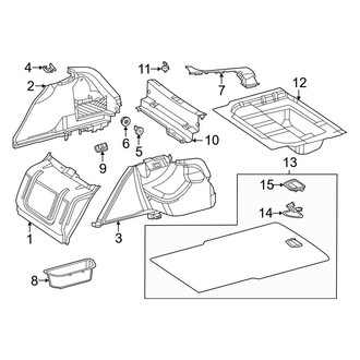 Mercedes-Benz OE - Rear Body & Floor - Interior Trim (Rear Body)