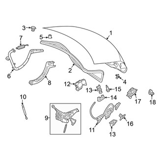 Mercedes-Benz OE - Trunk Lid - Lid & Components