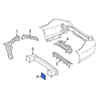 Mercedes-Benz OE - Bumper Impact Bar Gasket