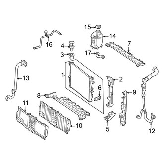 Mercedes-Benz OE - Cooling - Radiator & Components (Primary)