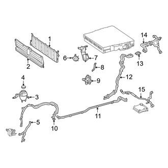 Mercedes-Benz OE - Cooling - Radiator & Components (Battery Cooling)