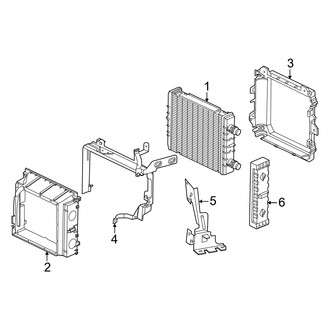 Mercedes-Benz OE - Cooling - Radiator & Components (Auxiliary)