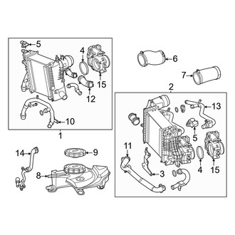 Mercedes-Benz OE - Cooling - Intercooler (Engine Mounted)