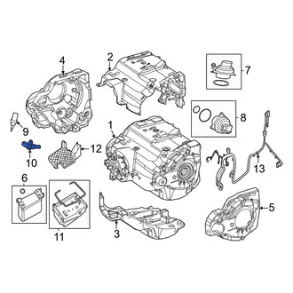 Mercedes-Benz OE - Hybrid Generator Motor Speed Sensor