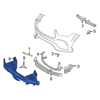 Mercedes-Benz OE - Front Bumper Impact Bar