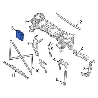 Mercedes-Benz OE - Front Collision Warning Sensor