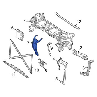 Mercedes-Benz OE - Cruise Control Distance Sensor Bracket