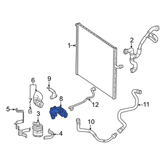 Mercedes-Benz OE - Engine Coolant Control Valve