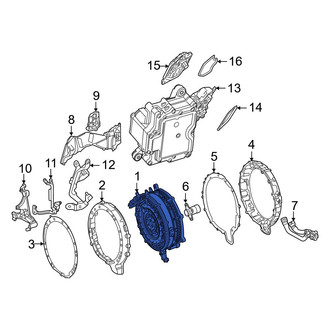 Mercedes-Benz OE - Front Hybrid Starter Generator Motor