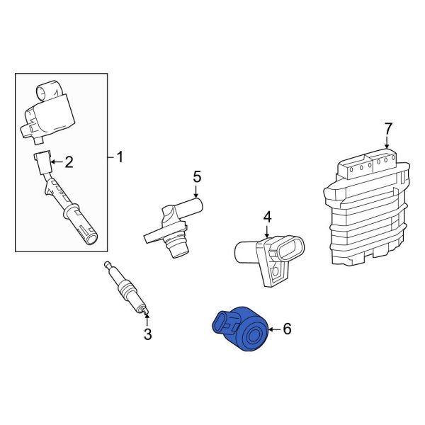 Ignition Knock (Detonation) Sensor