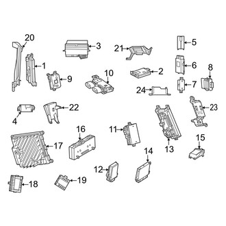 Mercedes-Benz OE - Electrical Components (Control Modules), (Sport Utility Coupe)