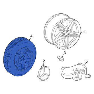 Mercedes-Benz OE - Spare Tire