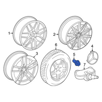 Mercedes-Benz OE - Wheel Lug Bolt