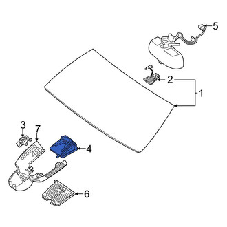 Mercedes-Benz OE - Front Lane Departure System Camera