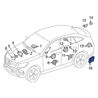 Mercedes-Benz OE - Radio Amplifier