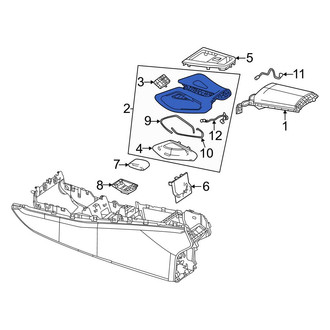 Mercedes-Benz OE - Center Console Panel