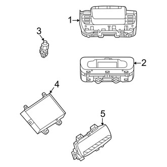 Mercedes-Benz OE - Console - Electrical Components (4Matic)