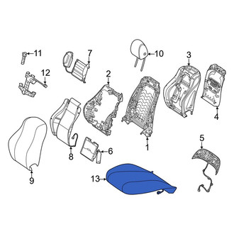 Mercedes-Benz OE - Front Right Seat Cushion Foam