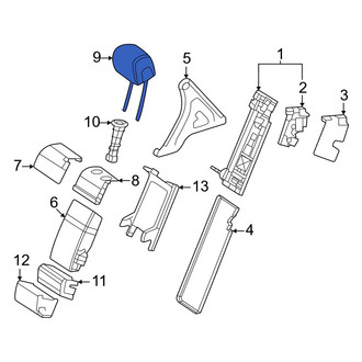 Mercedes-Benz OE - Rear Center Headrest