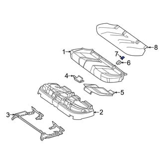 Mercedes-Benz OE - Child Restraint Anchor Plate Cap