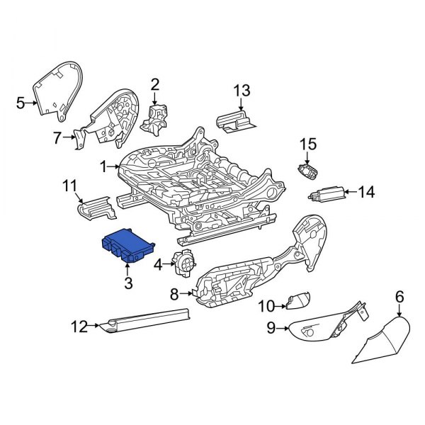 Power Seat Control Module