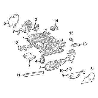 Mercedes-Benz OE - Seats & Tracks - Tracks & Components (Sport Utility Coupe)