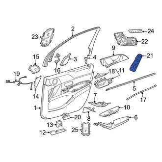Mercedes-Benz OE - Front Right Door Window Switch
