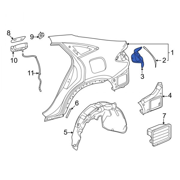 Tail Light Pocket