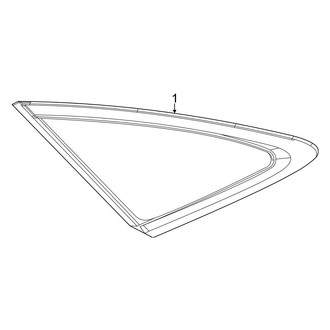 Mercedes-Benz OE - Quarter Panel - Glass (Sport Utility Coupe)
