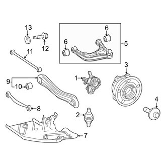 Mercedes-Benz OE - Rear Suspension - Suspension Components