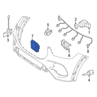 Mercedes-Benz OE - Front Cruise Control Distance Sensor