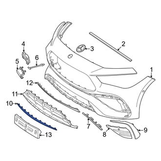 Mercedes-Benz OE - Front Center Bumper Trim