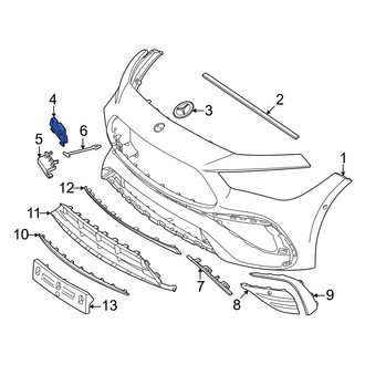 Mercedes-Benz OE - Front Upper Tow Eye Cap