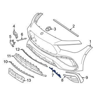 Mercedes-Benz OE - Front Left Inner Grille