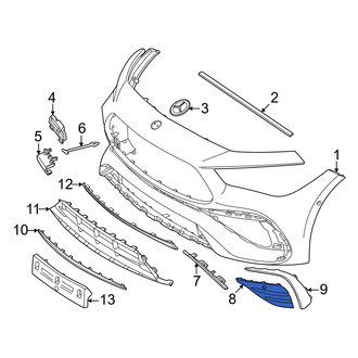 Mercedes-Benz OE - Front Right Outer Grille