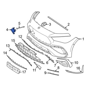 Mercedes-Benz OE - Front Tow Eye Cap