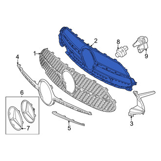 Mercedes-Benz OE - Front Grille Reinforcement
