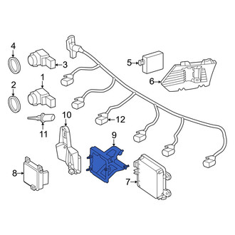 Mercedes-Benz OE - Cruise Control Distance Sensor Bracket