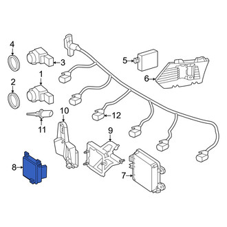 Mercedes-Benz OE - Front Cruise Control Distance Sensor