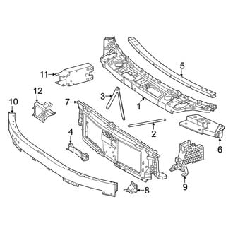 Mercedes-Benz OE - Radiator Support