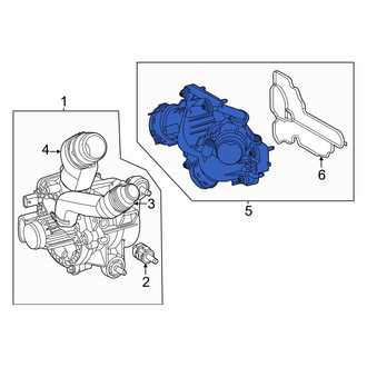 Mercedes-Benz OE - Engine Coolant Thermostat Kit