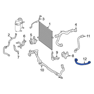 Mercedes-Benz OE - Intercooler Hose