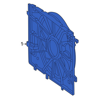 Mercedes-Benz OE - Engine Cooling Fan Assembly