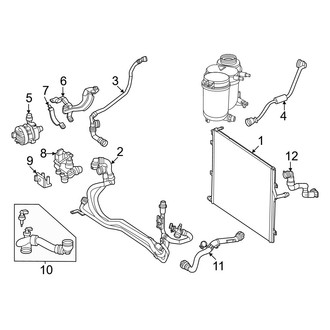Mercedes-Benz OE - Cooling - Intercooler (Radiator Mounted)
