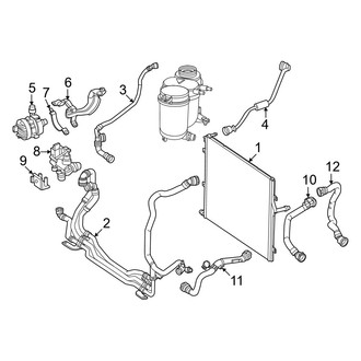 Mercedes-Benz OE - Cooling - Intercooler (Radiator Mounted)