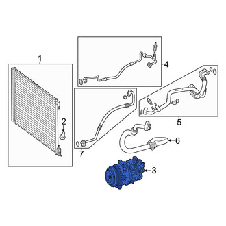 Mercedes-Benz OE - A/C Compressor