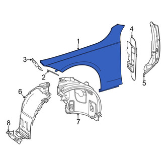 Mercedes-Benz OE - Front Left Fender