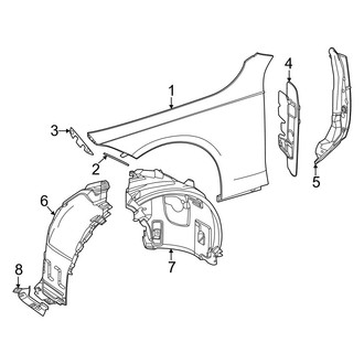 Mercedes-Benz OE - Fender & Components